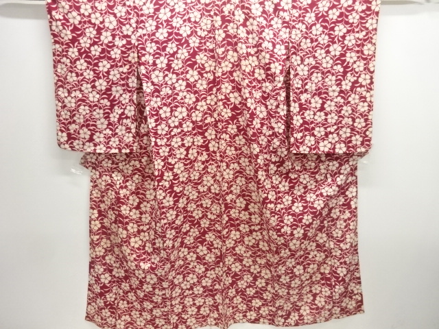 JAPANESE KIMONO / ANTIQUE SUMMER KIMONO / TAISHO ROMAN STYLE / SILK / NADESHIKO